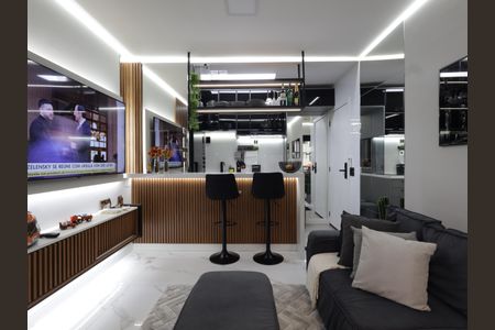 Apartamento à venda com 39m², 1 quarto e 2 vagasSala