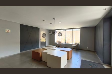 Studio para alugar com 34m², 1 quarto e 1 vagaHall