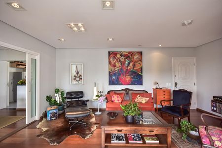 Sala de apartamento para alugar com 3 quartos, 142m² em Vila Andrade, São Paulo