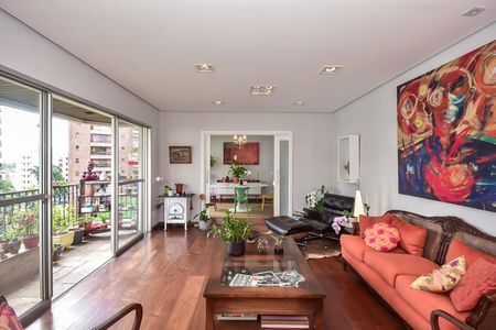 Sala de apartamento para alugar com 3 quartos, 142m² em Vila Andrade, São Paulo