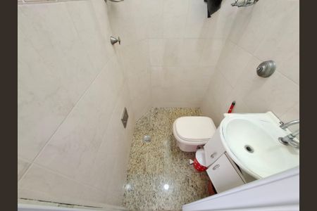Banheiro  de apartamento para alugar com 1 quarto, 40m² em Lapa, Rio de Janeiro