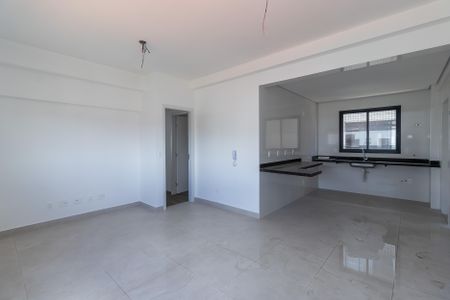 Sala de apartamento à venda com 3 quartos, 77m² em Dona Clara, Belo Horizonte