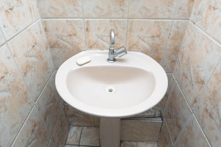 Apartamento para alugar com 42m², 2 quartos e 1 vaga Apartamento para alugar com 42m², 2 quartos e 1 vagaDetalhe do banheiro