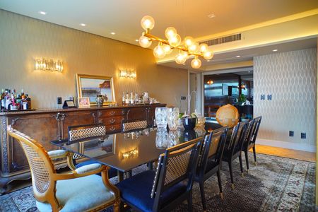 Apartamento à venda com 258m², 3 quartos e 3 vagasSala de jantar 