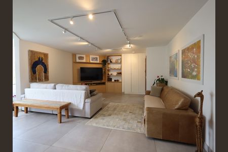 Sala de apartamento para alugar com 3 quartos, 122m² em Vila Andrade, São Paulo