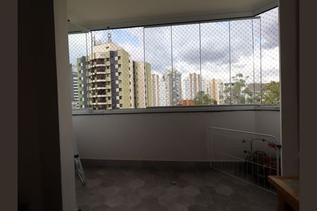 Varanda da Sala de apartamento para alugar com 3 quartos, 122m² em Vila Andrade, São Paulo
