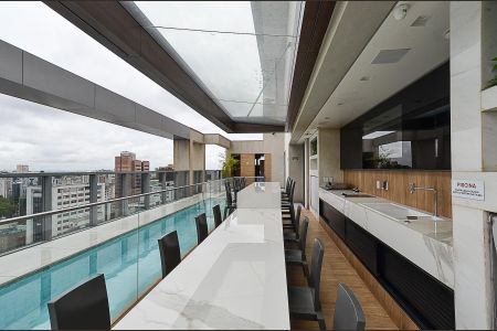 Apartamento à venda com 78m², 1 quarto e 2 vagasÁrea comum - Churrasqueira