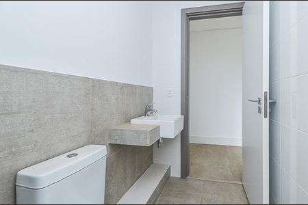 Banheiro Suíte de apartamento à venda com 1 quarto, 78m² em Funcionários, Belo Horizonte