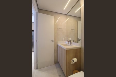 Apartamento para alugar com 24m², 1 quarto e sem vagaBanheiro da Suíte