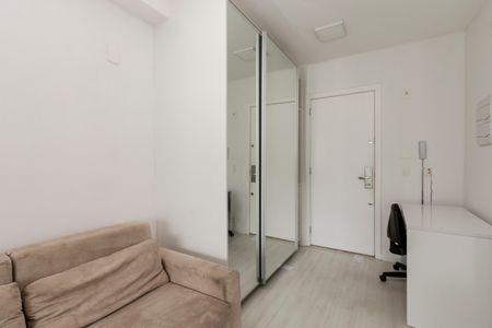 Sala de apartamento para alugar com 1 quarto, 33m² em Brooklin, São Paulo