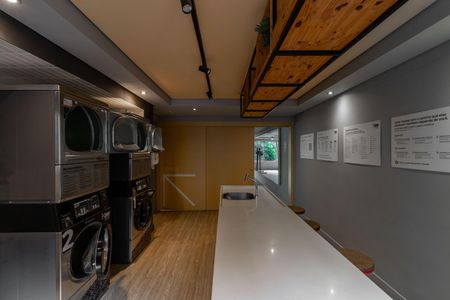 Studio à venda com 24m², 1 quarto e sem vagaLavanderia