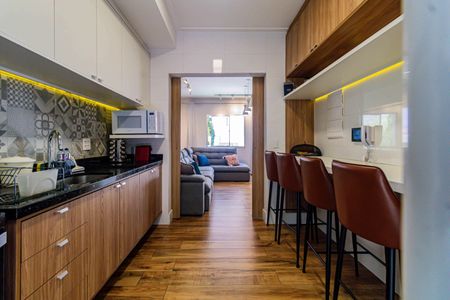 Cozinha de casa de condomínio à venda com 3 quartos, 155m² em Rio Pequeno, São Paulo