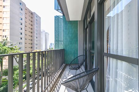 Apartamento para alugar com 35m², 1 quarto e sem vagaVaranda