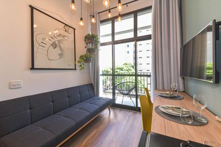 Apartamento para alugar com 35m², 1 quarto e sem vagaSala - Cozinha Integrada