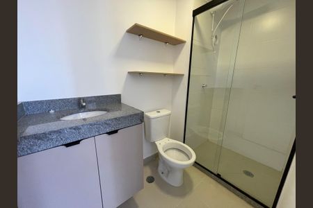 Apartamento à venda com 24m², 1 quarto e sem vagaBanheiro da Suíte