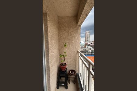 Sala - Sala de Jantar Varanda de apartamento à venda com 2 quartos, 50m² em Vila América, Santo André