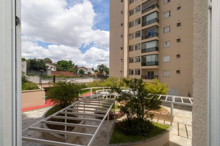 Sala vista de kitnet/studio à venda com 1 quarto, 30m² em Parque Independencia, São Paulo