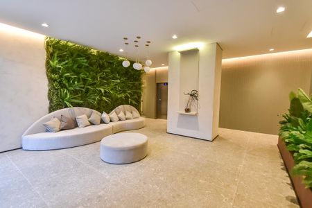 Studio à venda com 25m², 1 quarto e sem vagaHall social