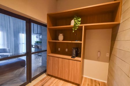 Studio à venda com 25m², 1 quarto e sem vagaCafé