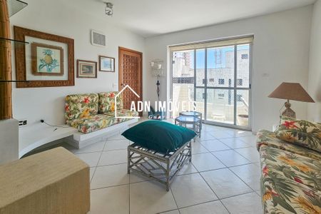 Sala de apartamento para alugar com 3 quartos, 120m² em Vila Maia, Guarujá