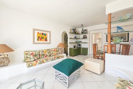 Sala de apartamento para alugar com 3 quartos, 120m² em Vila Maia, Guarujá