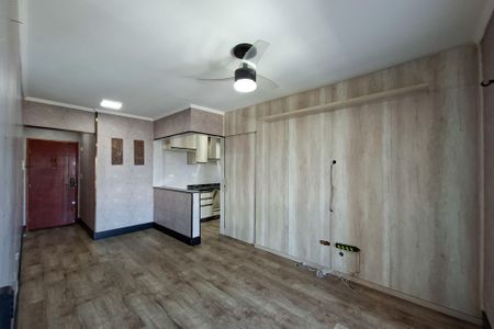 Sala de apartamento para alugar com 1 quarto, 55m² em Canto do Forte, Praia Grande