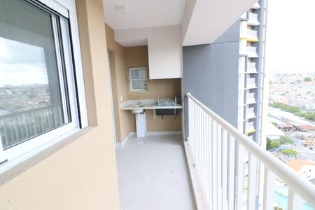 Varanda de apartamento à venda com 3 quartos, 67m² em Vila Osasco, Osasco