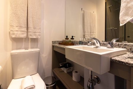 Studio para alugar com 26m², 1 quarto e sem vagaBanheiro