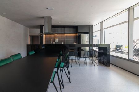 Studio para alugar com 26m², 1 quarto e sem vagaÁrea gourmet