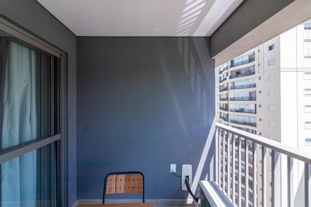 Studio para alugar com 26m², 1 quarto e sem vagaVaranda