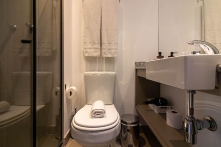 Studio para alugar com 26m², 1 quarto e sem vagaBanheiro