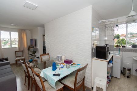 Sala de apartamento à venda com 2 quartos, 46m² em Parque Maracana, Contagem