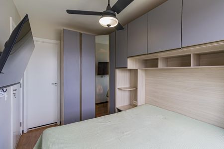 Quarto Suíte de apartamento para alugar com 1 quarto, 27m² em Jardim Mirante, São Paulo