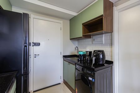 Apartamento para alugar com 27m², 1 quarto e sem vaga Apartamento para alugar com 27m², 1 quarto e sem vagaCozinha e Área de Serviço