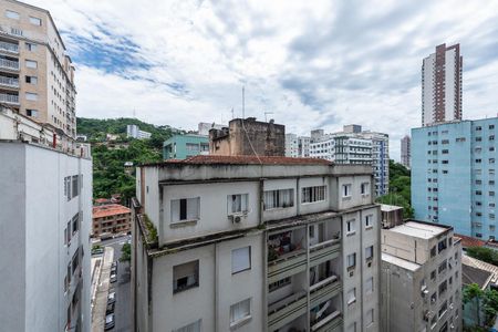 Vista de kitnet/studio para alugar com 1 quarto, 64m² em Itararé, Santos