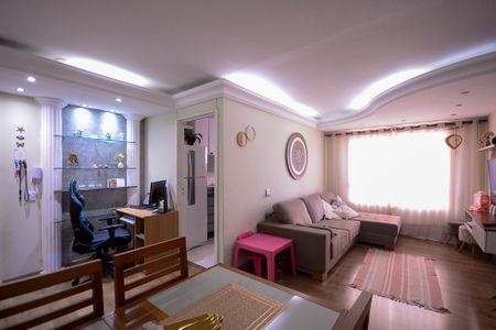 Sala  de apartamento à venda com 2 quartos, 65m² em Jardim Santa Emilia, São Paulo