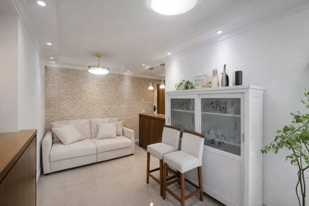 Sala de apartamento à venda com 2 quartos, 60m² em Vila Osasco, Osasco