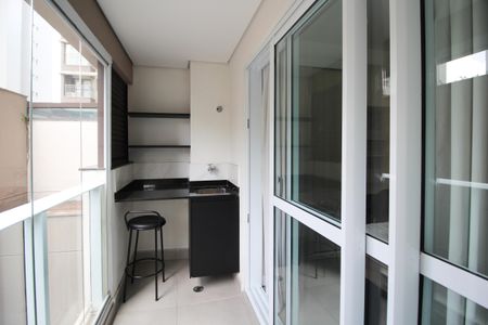 Varanda de apartamento para alugar com 1 quarto, 25m² em Moema, São Paulo