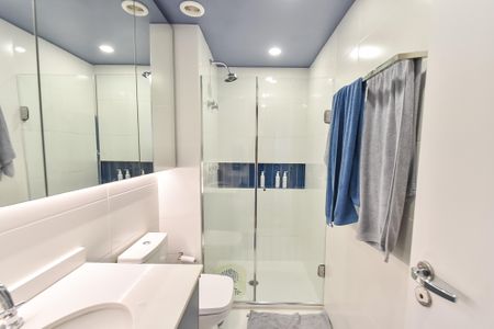 Apartamento à venda com 155m², 3 quartos e 2 vagasBanheiro da suíte 1