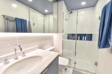 Apartamento à venda com 155m², 3 quartos e 2 vagasBanheiro da suíte 1