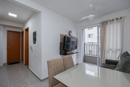 Sala de apartamento para alugar com 2 quartos, 46m² em Jardim Boa Vista (zona Oeste), São Paulo