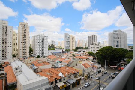 Varanda de kitnet/studio para alugar com 1 quarto, 20m² em Vila Gomes Cardim, São Paulo