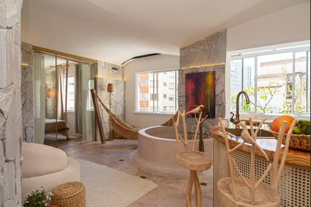 Sala de apartamento à venda com 2 quartos, 65m² em Bela Vista, São Paulo