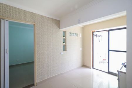 Cozinha de casa para alugar com 1 quarto, 20m² em Santo Antônio, São Caetano do Sul
