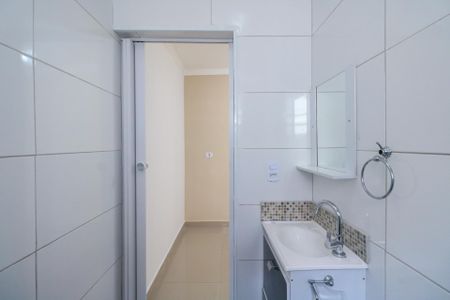 Banheiro de casa para alugar com 1 quarto, 20m² em Santo Antônio, São Caetano do Sul