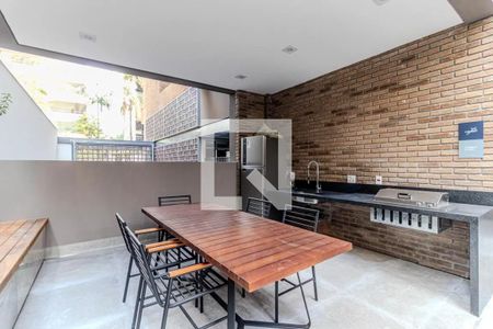 Studio para alugar com 24m², 1 quarto e sem vagaChurrasqueira