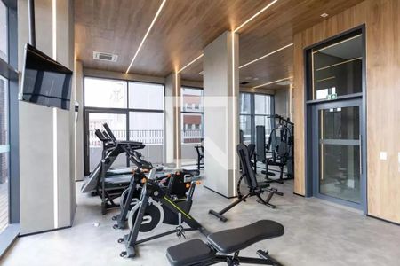 Studio para alugar com 24m², 1 quarto e sem vagaAcademia