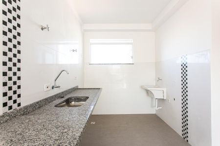 Cozinha de apartamento à venda com 2 quartos, 40m² em Cidade Patriarca, São Paulo
