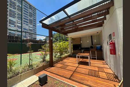 Apartamento para alugar com 55m², 1 quarto e 1 vaga Apartamento para alugar com 55m², 1 quarto e 1 vagaÁrea comum - Churrasqueira