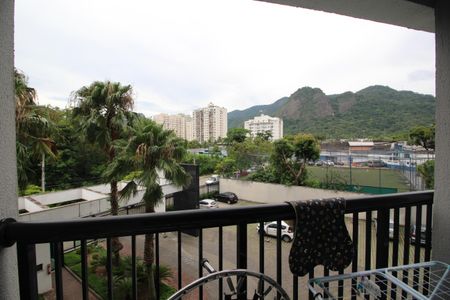 Vista Varanda da Sala de apartamento para alugar com 1 quarto, 40m² em Jacarepaguá, Rio de Janeiro